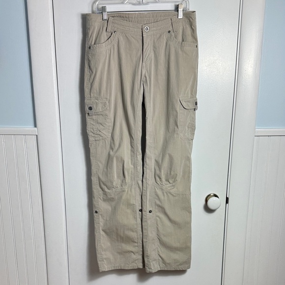Kuhl Splash Roll-Up Pant Light Khaki Size 10 - Picture 2 of 12